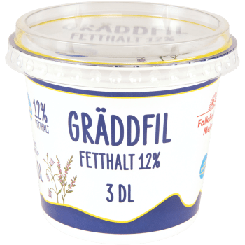 Gräddfil 12% 300g Falköpings Mejeri.