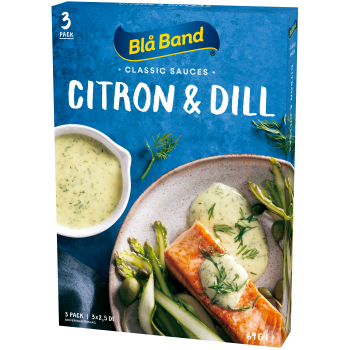 Citron & Dillsås 2,5dl 3-p Blå Band.