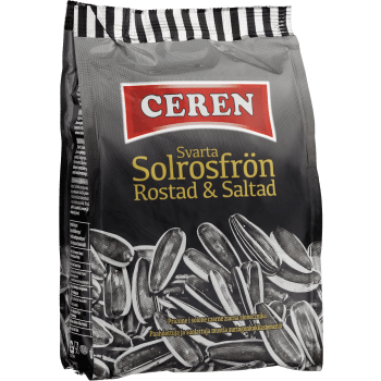 Solrosfrön Svarta 200g Ceren.