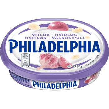Färskost Vitlök 175g Philadelphia.