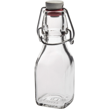 Flaska med kork 12,5cl Bormioli.