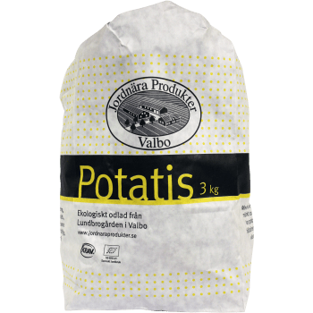 Färskpotatis Eko 3kg Jordnära Produkter i Valbo.