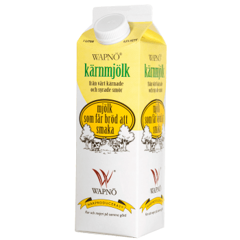 Kärnmjölk 0,5% 1l Wapnö.