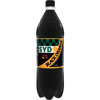 Läsk SYD Black Orange 1500ml Vasa Bryggeri.