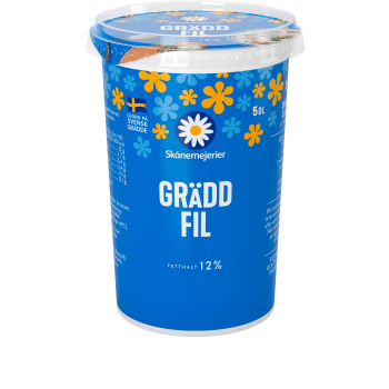 Gräddfil 12% 5dl Skånemejerier.