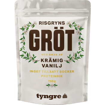 Risgrynsgröt Krämig Vanilj 750g Tyngre.
