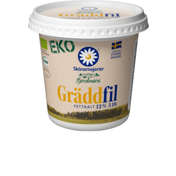 Gräddfil 12% Ekologisk 3dl Skånemejerier.