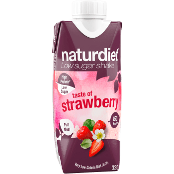 Måltidsersättning Strawberry Shake 330ml Naturdiet.