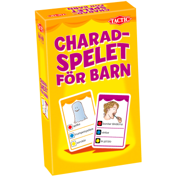 Charadspelet för barn - resespel Tactic.