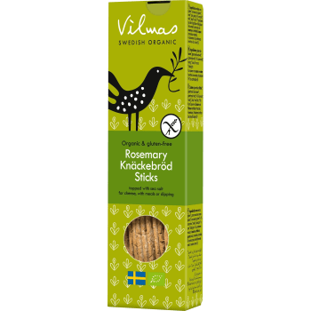 Rosmarin knäckesticks Ekologisk 120g Vilmas.