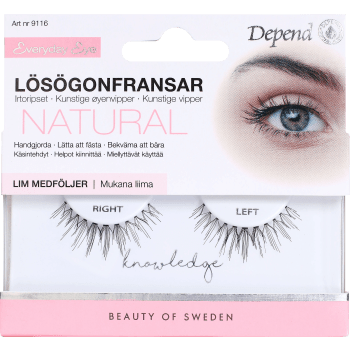 Lösögonfransar Natural Knowledge 1-p Depend.