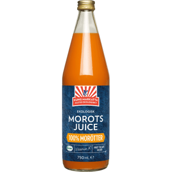 Morotsjuice Ekologisk 75cl KRAV Kung Markatta.