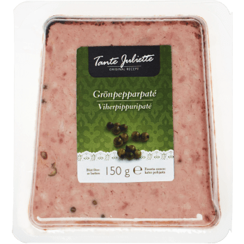 Grönpepparpaté 150g Tante Juliette.
