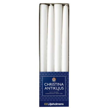 Antikljus Christina Vit 8-p Liljeholmens.