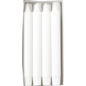 Kronljus vit 8p ICA.