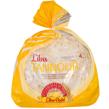 Tunnbröd Liba Tannour 4-p 310g Liba Bröd.