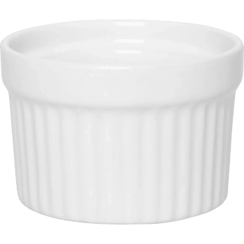 Ramekin Rund Vit 9x5cm ICA.