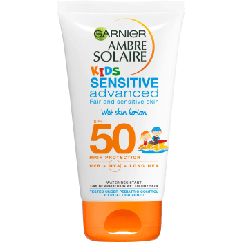 Solskydd EasyPeasy Barn SPF50 150ml Ambre Solaire.