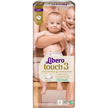 Blöjor Touch Strl 3 4-8kg kg Miljömärkt 50-p Libero.
