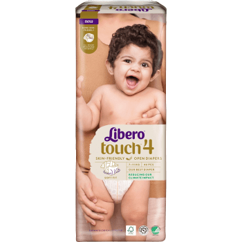 Blöjor Touch Strl 4 7-11kg Miljömärkt 46-p Libero.