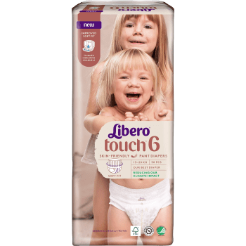 Byxblöjor Touch Strl 6 13-20kg 30-p Miljömärkt Libero.