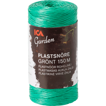 Snöre Plast Grön 150m ICA Garden.