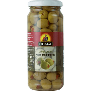 Oliver Gröna med Pimiento 340g Figaro.