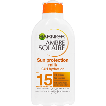 Sollotion SPF15 200ml Garnier Ambre Solaire.