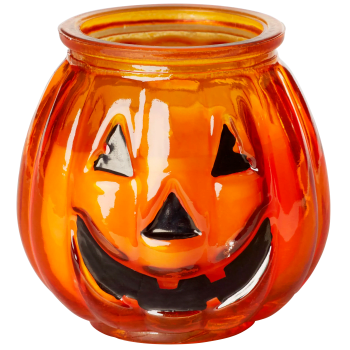 Fylld ljuslykta Pumpa 7,5cm ICA.