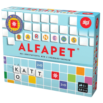 Spel Barnens Alfapet Alga.