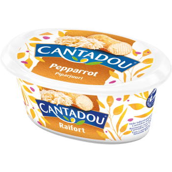 Färskost Pepparrot 140g Cantadou.