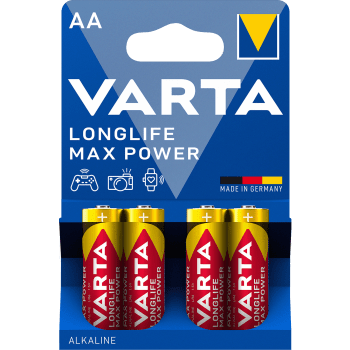 Batteri Longlife Max Power AA 4-p.