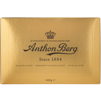 Chokladpraliner Guldask 400g Anthon Berg.