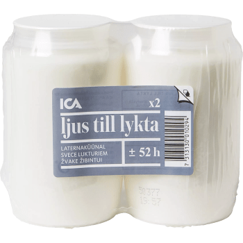 Ljus till lykta 2p ICA.