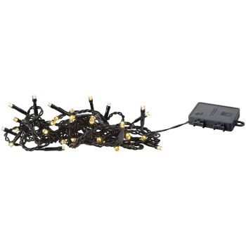 Ljusslinga 40LED batteri 2,7m IP44 ICA.