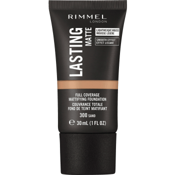 Foundation Lasting Matte nr 300 Sand 30ml Rimmel.
