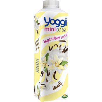 Yoghurt Mini Vanilj 0,1% 1000g Yoggi®.