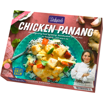 Chicken panang 350g Dafgårds.