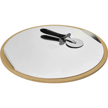 Pizzasten Rund med tillbehör 38cm.
