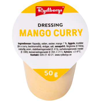 Dressing Mango Curry 50g Rydbergs.