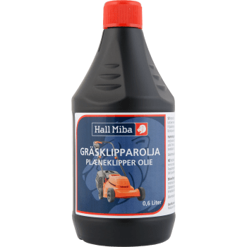 Gräsklipparolja 0,6L Hall Miba.