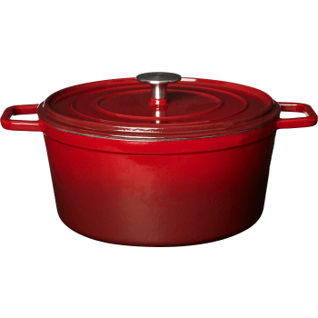 Gjutjärnsgryta Burgundy Red 5l ICA.
