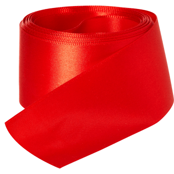 Satinband Röd 38mmx5m ICA.