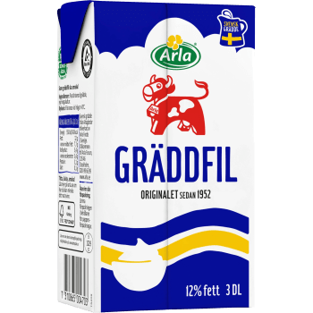 Gräddfil 12% 3dl Arla Ko.