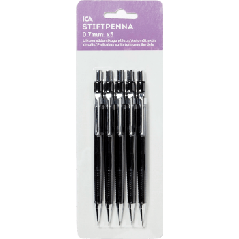Stiftpenna 0,7mm 5p ICA.