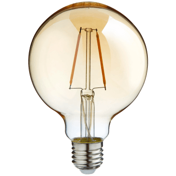 LED Dekoratonsbelysning G95 E27 100lm ICA.