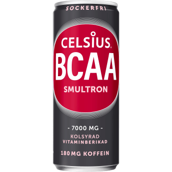 Energidryck Smultron 33cl Celsius.