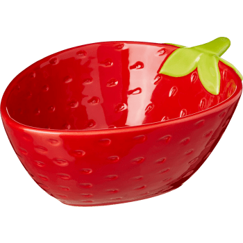 Skål Jordgubbe 15cm ICA.