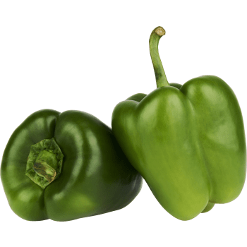 Paprika Grön ca 180g Klass 1 ICA.