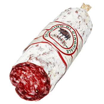 Vildsvinssalami i skivor ca 10g Salcis.